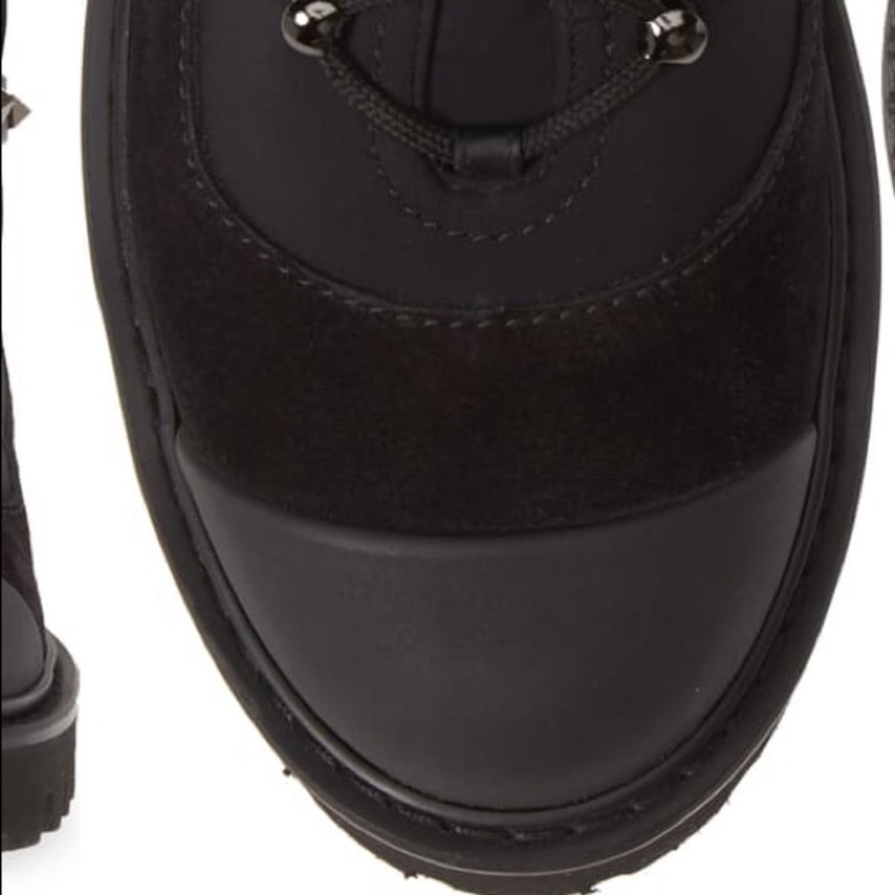 Valentino garavani rockstud cap toe combat boot - Picture 5 of 11